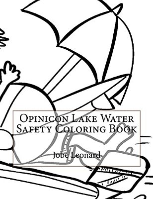 Opinicon Lake Water Safety Coloring Book-..