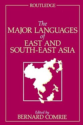 The Major Languages Of East And South-East Asia-..
