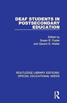 Deaf Students In Postsecondary Education-..