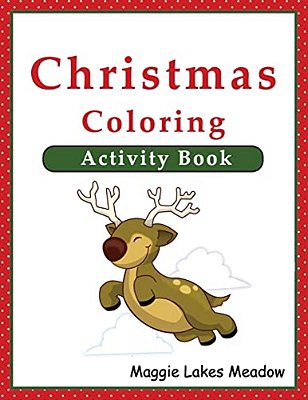 Christmas Coloring Activity Book-..