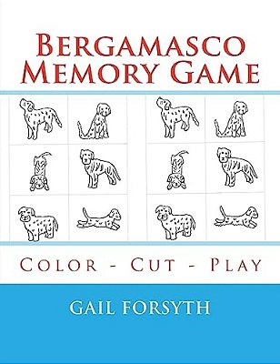 Bergamasco Memory Game: Color - Cut - Play-..