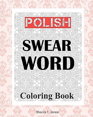 Polish Swear Word Coloring Book-..