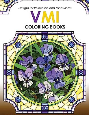 Vmi Coloing Books: Design For Relaxation And Mindfulness Pattern-..