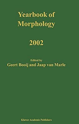 Yearbook Of Morphology 2002-..