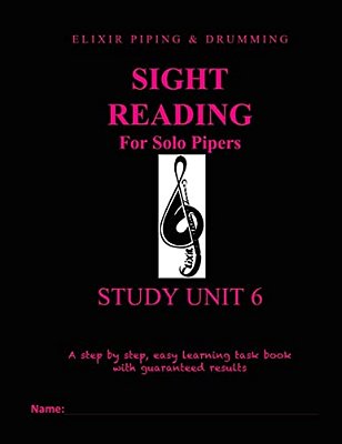 Sight Reading Programme: Study Unit 6-..