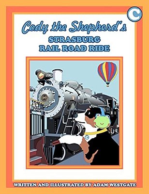 Cody The Shepherd's Strasburg Rail Road Ride-..