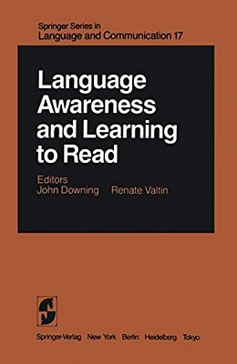 Language Awareness And Learning To Read-..