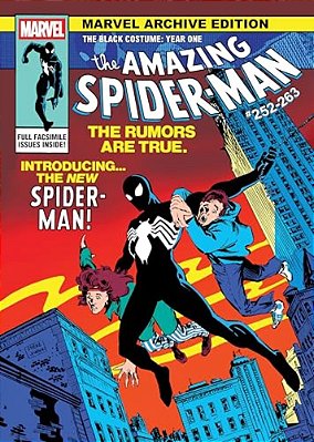 Marvel Archive Edition: Amazing Spider-Man - The Black Costume: Year One Gallery Edition Ron Frenz Original First Issue Cover-..
