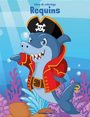 Livre De Coloriage Requins 2-..