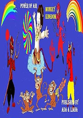 Cartoon Monkey Kingdom: Power In Air-..