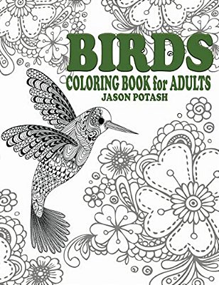Birds Coloring Book For Adults-..