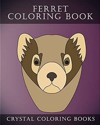 Ferret Coloring Book: 30 Simple Hand Drawn Easy Line Sketch Ferret Coloring Pages. -..