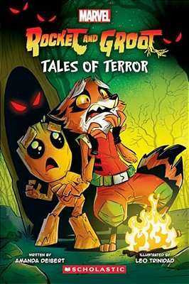 Tales Of Terror: A Graphix Book (Marvel's Rocket And Groot)-..