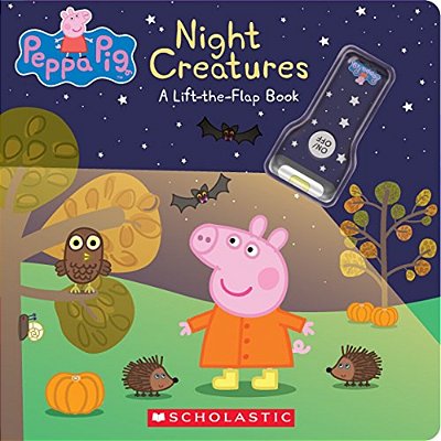 Night Creatures: A Lift-The-flap Book (Peppa Pig)-..