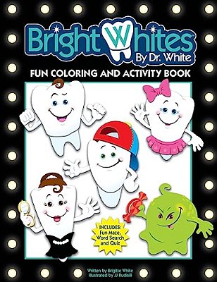 Brightwhites Fun Coloring And Activity Book-..