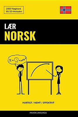 Lær Norsk - Hurtigt/Nemt/effektivt: 2000 Nøgleord-..