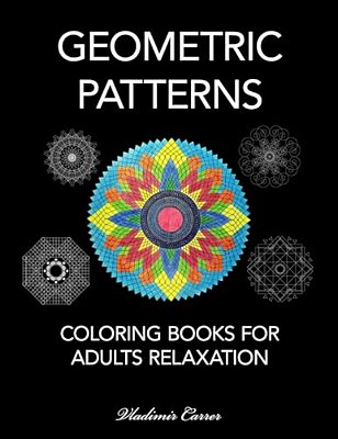 Coloring Books For Adults Relaxation - Geometric Patterns-..