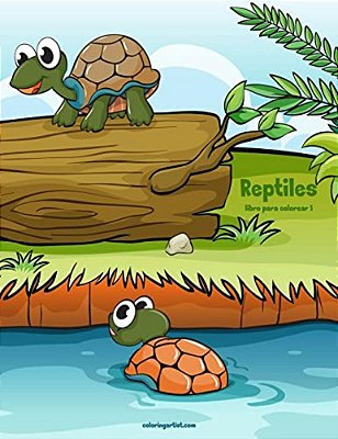 Reptiles Libro Para Colorear 1-..