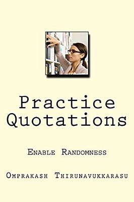 Practice Quotations: Enable Randomness-..