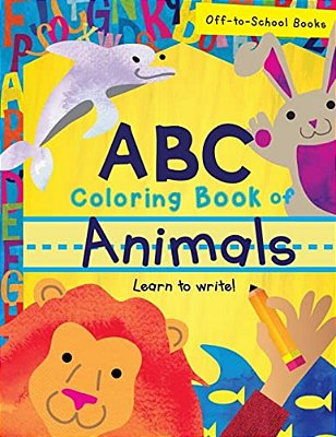Abc Coloring Book Of Animals (Children's Book, Alphabet Book, Preschoolers Book, Age 3-5)-..