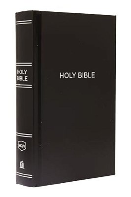 Nkjv, Pew Bible, Large Print, Hardcover, Black, Red Letter Edition-..