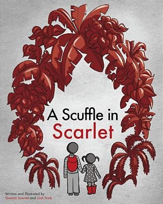 A Scuffle In Scarlet-..