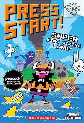 Super King Viking Land!: A Branches Book (Press Start! #13)-..