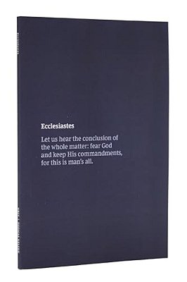 Nkjv Scripture Journal - Ecclesiastes: Holy Bible, New King James Version-..