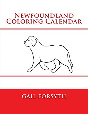 Newfoundland Coloring Calendar-..