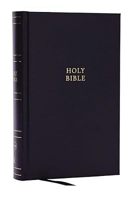 Nkjv, Single-Column Reference Bible, Verse-By-verse, Hardcover, Red Letter, Comfort Print-..