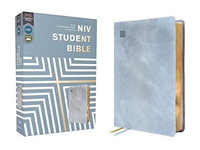 Niv, Student Bible, Leathersoft, Teal, Comfort Print-..