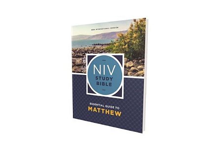 Niv Study Bible Essential Guide To Matthew, Paperback, Red Letter, Comfort Print-..