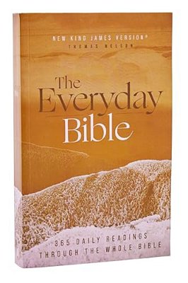 Nkjv, The Everyday Bible, Paperback, Red Letter, Comfort Print: 365 Daily Readings Through The Whole Bible-..