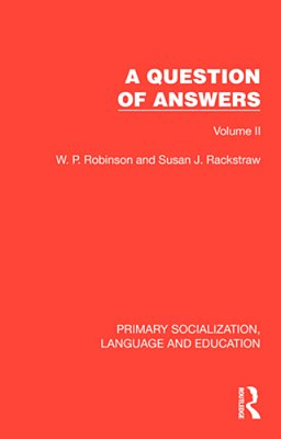 A Question Of Answers: Volume II-..