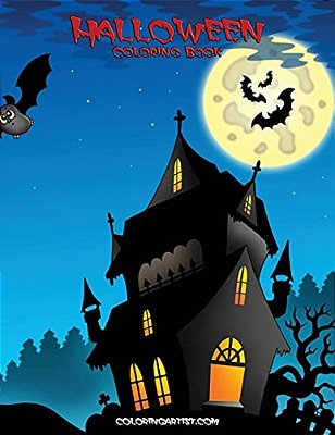 Halloween Coloring Book 1-..