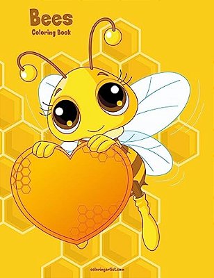 Bees Coloring Book 1-..