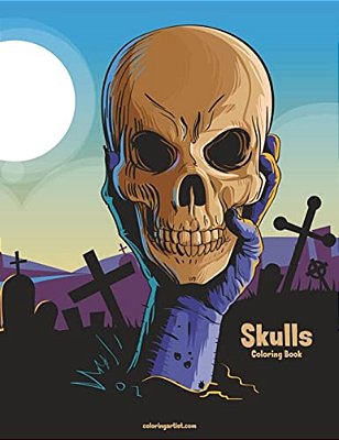 Skulls Coloring Book 1-..