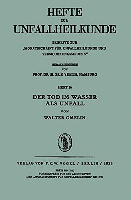 Der Tod Im Wasser Als Unfall-..
