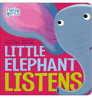 Little Elephant Listens-..
