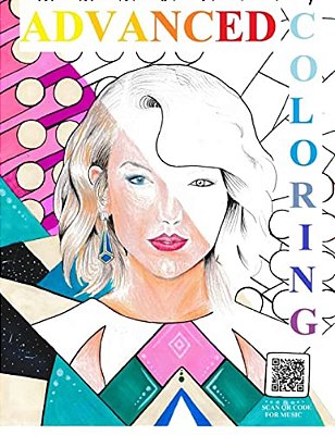Advanced Coloring Books: Pop Artists: Adult Coloring Books-..
