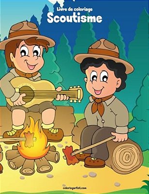 Livre De Coloriage Scoutisme 1-..