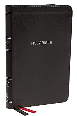 Nkjv, Thinline Bible, Compact, Imitation Leather, Black, Red Letter Edition-..