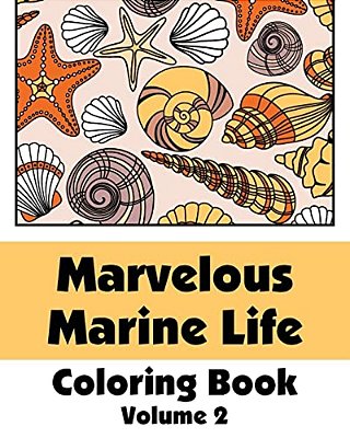 Marvelous Marine Life Coloring Book-..
