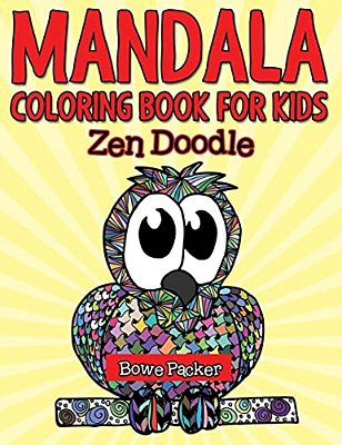Mandala Coloring Book For Kids: Zen Doodle-..