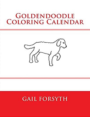 Goldendoodle Coloring Calendar-..