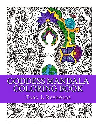 Goddess Mandala Coloring Book-..