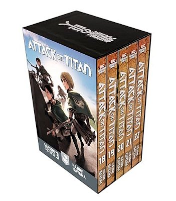 Attack On Titan Season 3 Part 2 Manga Box Set-..