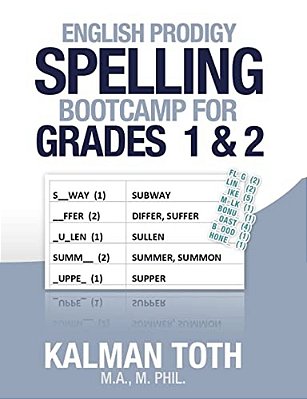 English Prodigy Spelling Bootcamp For Grades 1 & 2-..