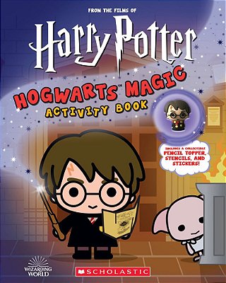Harry Potter: Hogwarts Magic! Book With Pencil Topper-..