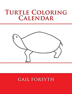 Turtle Coloring Calendar-..